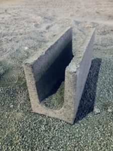 Canaleta de concreto 14L x 19A x 39C